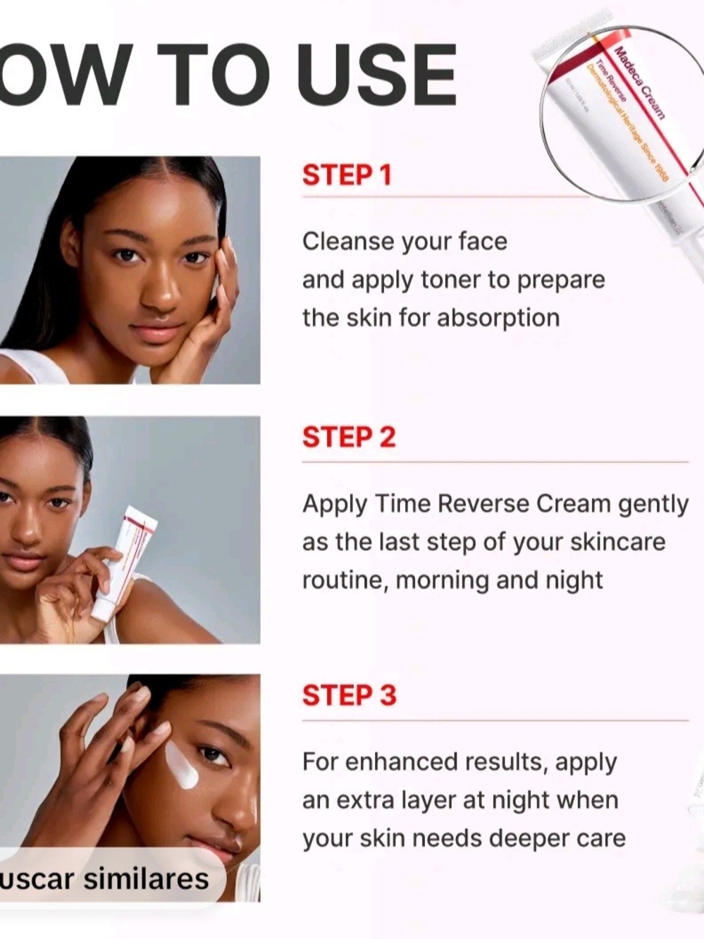 Time Reverse Moisturizer — White & Red - Picture 3 of 4